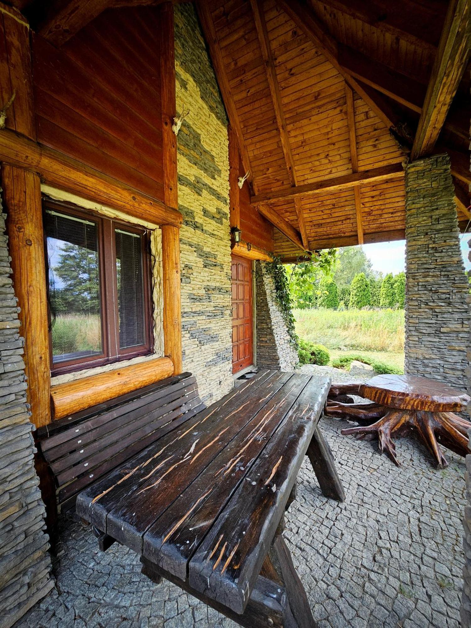 Domek Letniskowy Caloroczny W Rzemieniu Villa Exterior photo